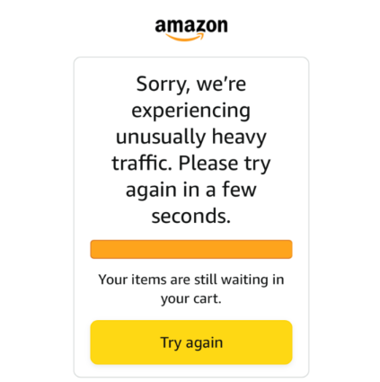 亞馬遜付款頁(yè)面出BUG,造成不少賣家訂單下滑